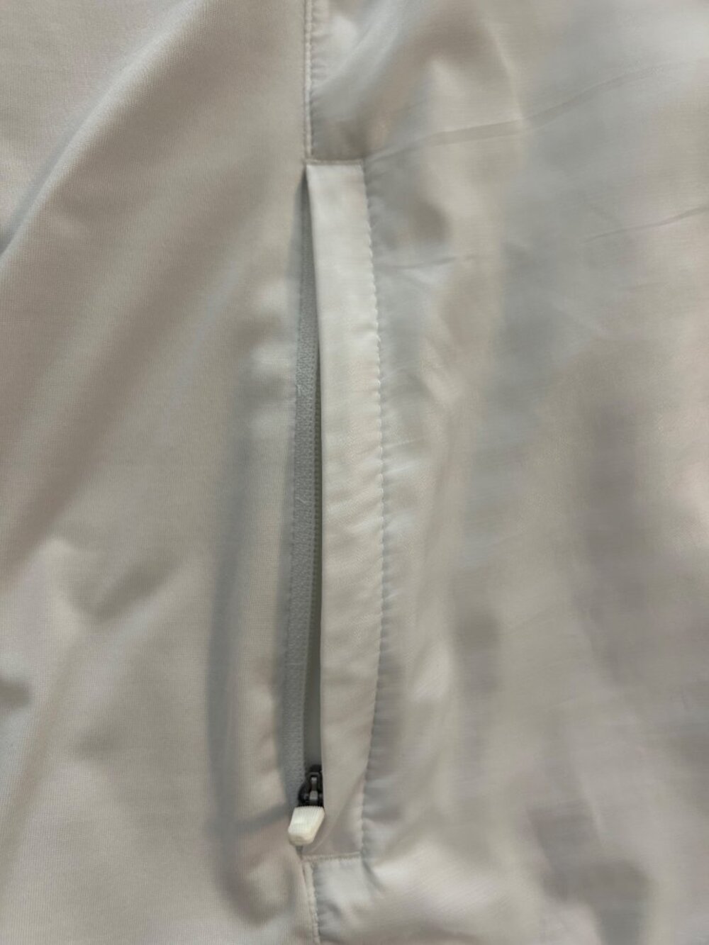 Nike Women's Golf Tour Performance White Dri-Fit Full-Zip Jacket Sz L Activewear - Picture 7 of 7